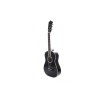 Carlos Classical Guitar 1/2 Size - Black Color - Include Free Soft Case