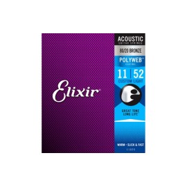 Elixir Strings 11025 Polyweb 80/20 Bronz..