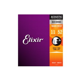 Elixir Strings 11027 Nanoweb 80/20 Acous..