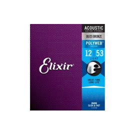 Elixir Strings 11050 Polyweb 80/20 Bronz..