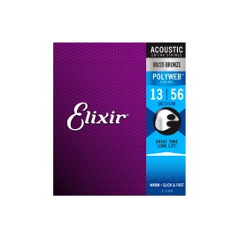 Elixir Strings 11100 Polyweb 80/20 Bronz..