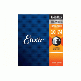 Elixir Strings 12062 Nanoweb Electric Gu..