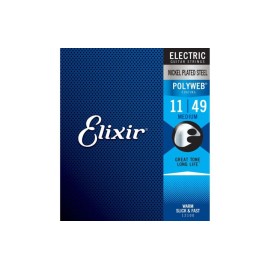 Elixir Polyweb Electric Guitar Strings M..