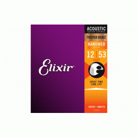 Elixir Strings 16052 Nanoweb Phosphor Br..