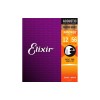 Elixir Strings 16077 Nanoweb Phosphor Bronze Acoustic Guitar Strings - .012-.056 Medium Light