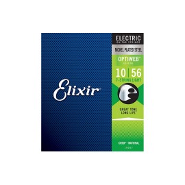 Elixir 7 Strings 19057 Optiweb Nickel Pl..