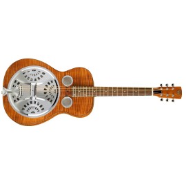 Epiphone Guitar Resonator Dobro Hound Dog Deluxe Roundneck - Includes Free Softcase