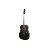 Epiphone Guitar Acoustic DR-100 Ebony - Includes Free Softcase