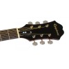 Epiphone Guitar Acoustic DR-100 Natural Any of 2 Packs Strings, 3pcs Alice Picks, Includes Hardshell Case