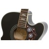 Epiphone Acoustic Electric Guitar EJ-200SCE Ebony