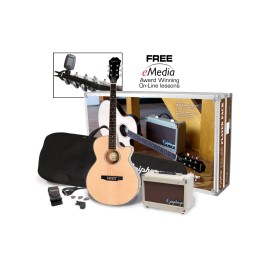 Epiphone guitar PR-4E Acoustic Electric Player Pack