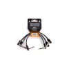 Jim Dunlop - MXR 3PDCPR06 6-inch Right Angle to Right Angle Ribbon Pedalboard Patch Cable (3-pack)