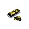 Dunlop EVHP04 Eddie Van Halen Tin Pick - Black With Yellow - 6 Picks Per Pack