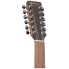 Martin 12 String Guitar D-X2E12 Dreadnought Acoustic-Electric Guitar - Natural - Includes Hard shell case