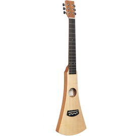 Martin Backpacker Steel String Acoustic Travel Guitar - Natural - Included Gig Bag