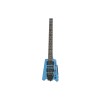 Steinberger Spirit GT-PRO Deluxe Outfit Travel Guitar™ - Frost Blue - Included Deluxe Gigbag