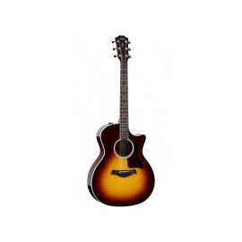 Taylor 414ce-R V-Class Acoustic-electric Guitar - Grand Auditorium - Tobacco Sunburst - Includes Taylor Deluxe Hardshell Brown