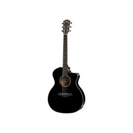 Taylor guitar 214ce Deluxe Black - Includes Taylor Deluxe Hardshell Brown