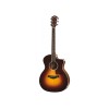 Taylor guitar 214ce Deluxe Grand Auditorium - Tobacco Sunburst - Includes Taylor Deluxe Hardshell Brown