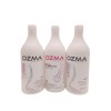 Ozma CRYSTAL hair Taming Brazilian  keratin  System  علاج تنعيم الكيراتين طقم علاج الكيراتين البرازيلي Hair Straightening Natural Ingredients kit 1000 ML*3