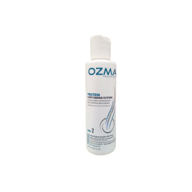 Ozma Protein hair Taming Brazilian System  علاج تنعيم البروتين طقم علاج البروتين البرازيلي Hair Straightening Natural Ingredients 150 ML. STEP 2