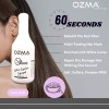 OZMA 60 SECOND White CAVIAR  Repair Hair  Treatment Mask to Repair Dry or Damaged Hair -1 Minute to Reverse Hair Damage from Bleach, Color, Chemical Services and Heat . 500 ML 