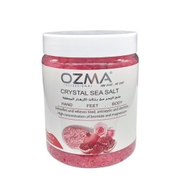 OZMA Clavo Crystal Sea Salt, Pomegranate & ROSE , Organic Skin Exfoliating Moisturizing Whitening Body Salt 1.2 kg