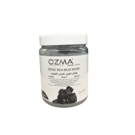 OZMA Clavo  Dead Sea Mud Mask Infused with charcoal - All Natural - Spa Quality Pore Reducer to Help with Acne, Blackheads and Oily Skin Tightens Skin for A Healthier Complexion .1 Kg