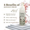 OZMA Clavo  Professional Naturals Body and Face Massage Cream milk &zafaran  1 L 