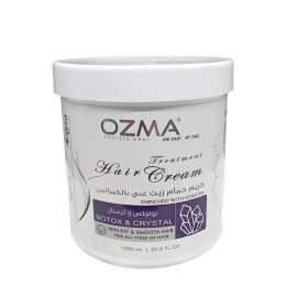 OZMA ACTYVA BOTOX & Crystal Nutritious Moisturizing Repair  Hair Treatment Cream Enriched with Keratin  1000ML 