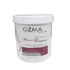 OZMA ACTYVA Lavender Nutritious Moisturizing Repair Hair Treatment Cream Enriched with Keratin  1000ML 