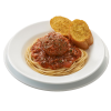 Monster Spaghetti Meatball Platter