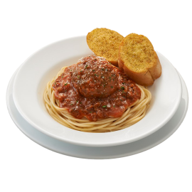 Monster Spaghetti Meatball Platter